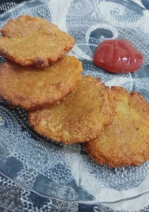 ஆளு டிக்கி(aloo tikki recipe in tamil) செய்முறை முக்கிய புகைப்படம்