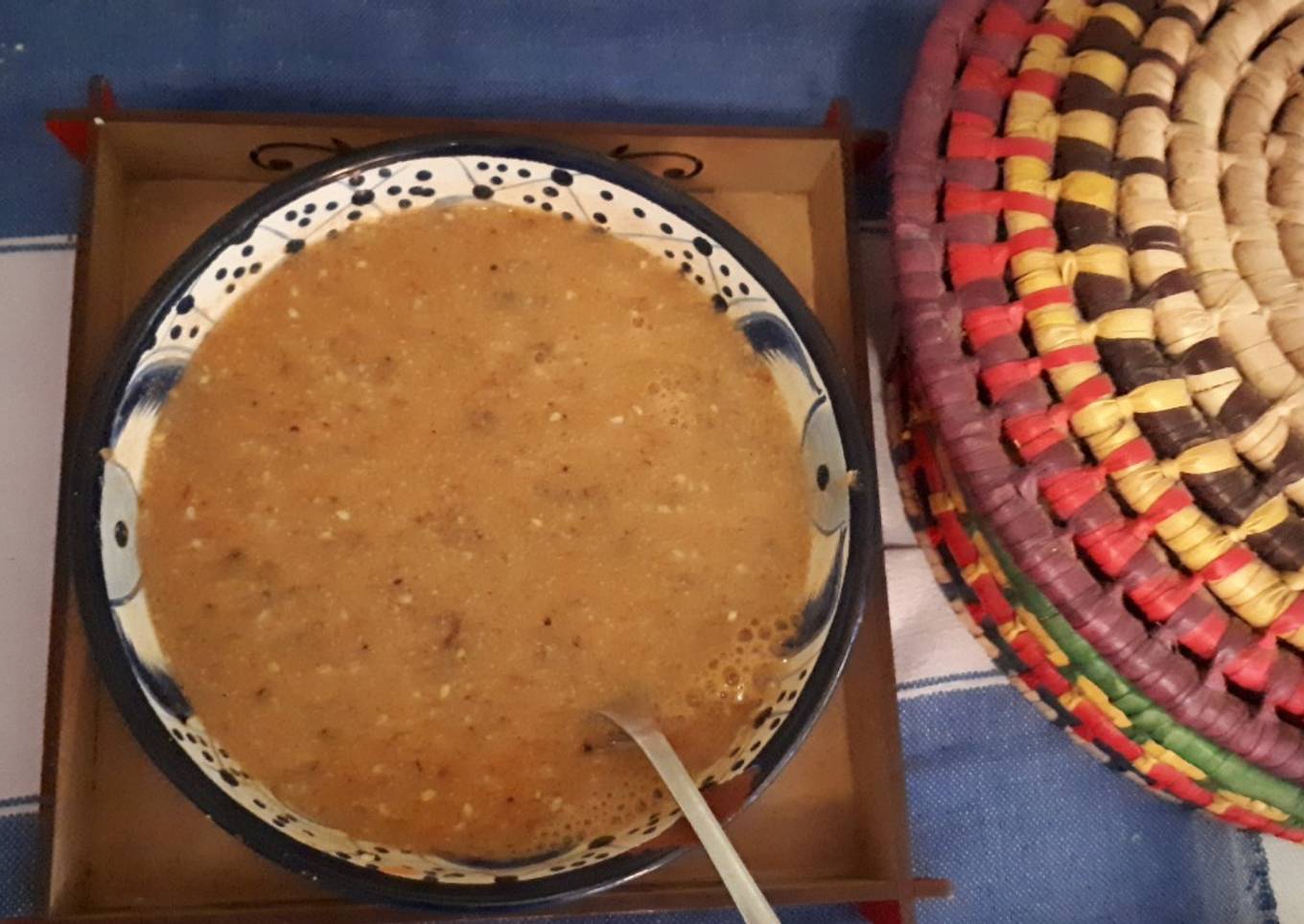 Salsa mole de pipián rojo