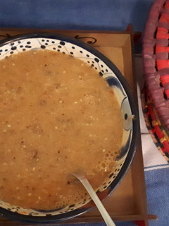Una foto de Salsa mole de pipián rojo