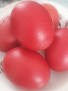 Foto resep Telur Merah Ulang Tahun