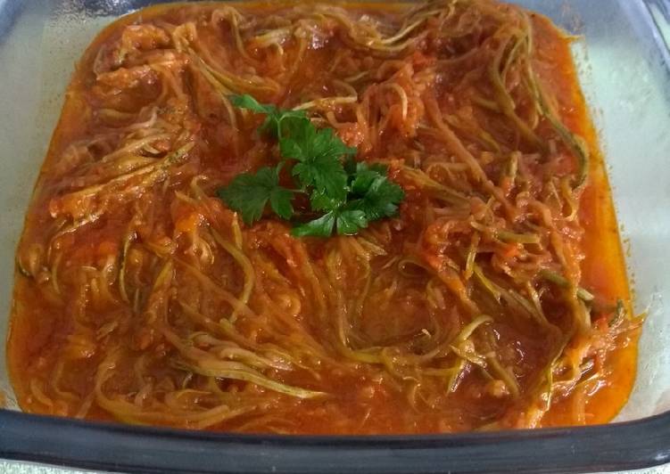 Espaguete de abobrinha