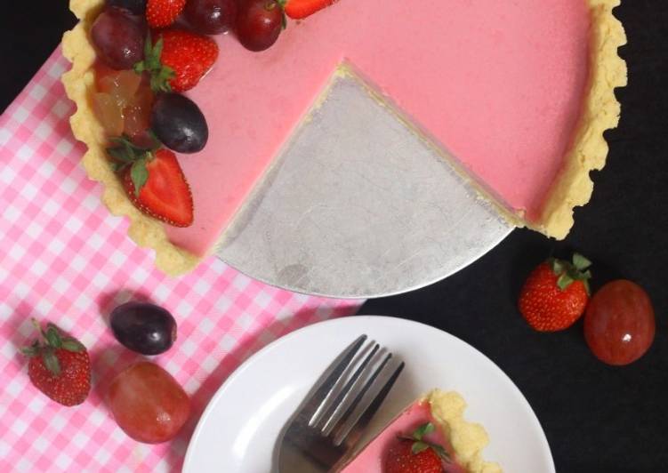 Bagaimana Menyiapkan Grapefruit Tart (semi vegan), Menggugah Selera