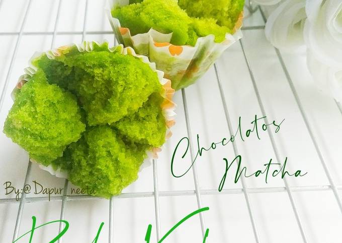 Bolu Kukus chocolatos matcha