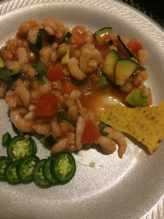 Una foto de Ceviche de camarón 