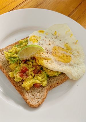 Foto resep Guacamole with egg (low cal)