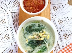 Foto resep Bobor bayam capar dele