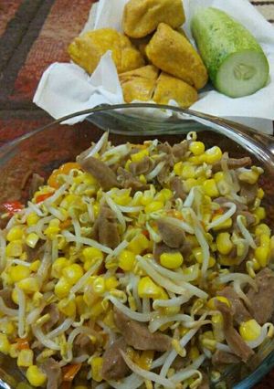 Foto resep Tumis jagung bakso toge