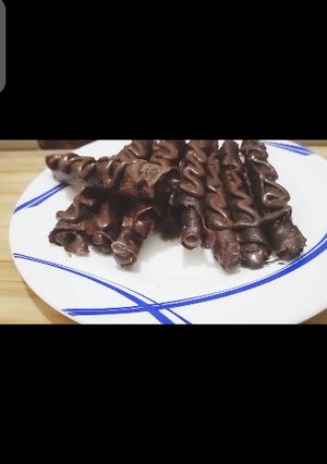 A picture of Chocolate wafers.