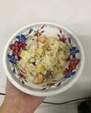 Cơm chiên cá hồi khoai tây