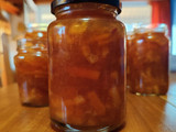 Mermelada de naranja y frutilla