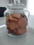 Galletas de Jengibre con forma de flor