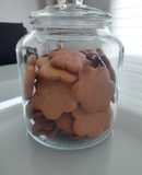 Galletas de Jengibre con forma de flor