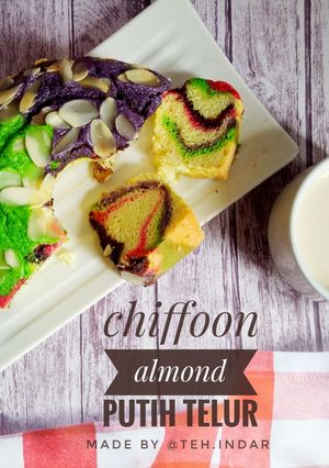 Foto resep Chiffon lembuuut, enaak putih telur ala keto/debm, gak bau amis!
