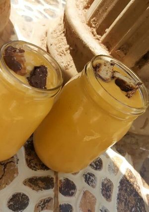 A picture of Mango Lassi.