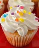 Cupcakes de vainilla decorados