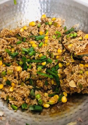 A picture of Street style Fried rice.