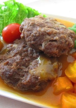 Foto resep Steak Burger #KitaBerbagi