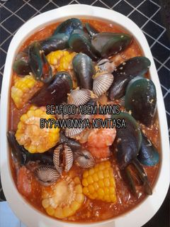 Foto resep Seafood asem manis