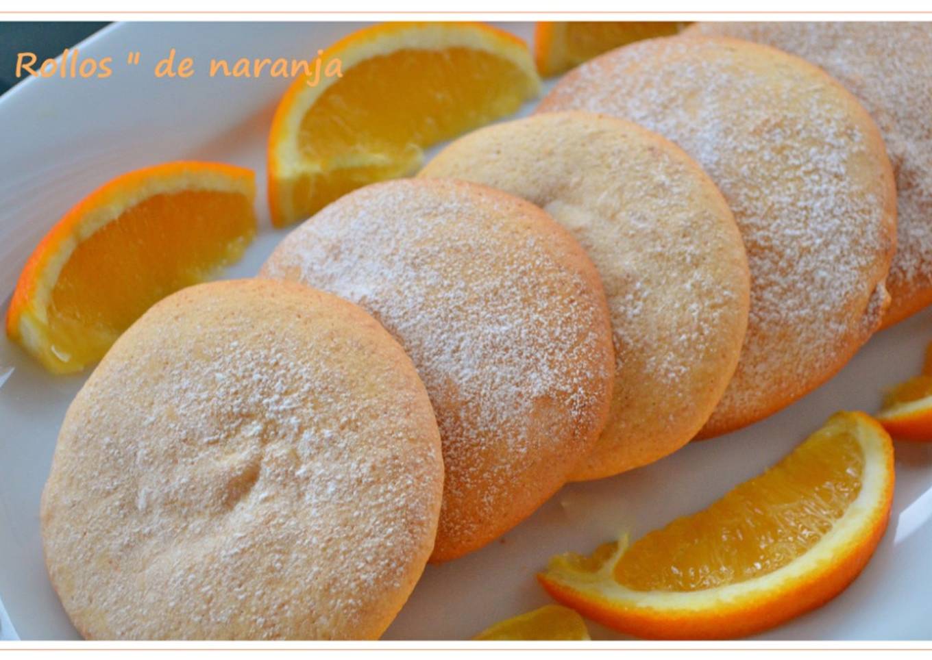 Rollos de naranja (Thermomix)