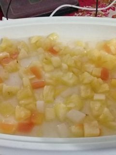 Foto resep Puding susu buah