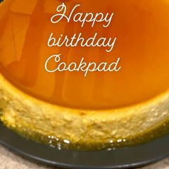 A picture of Cheesecake flan❤️🎉😍.