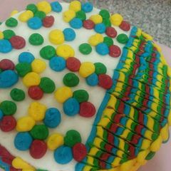 A picture of Buter icing cake.