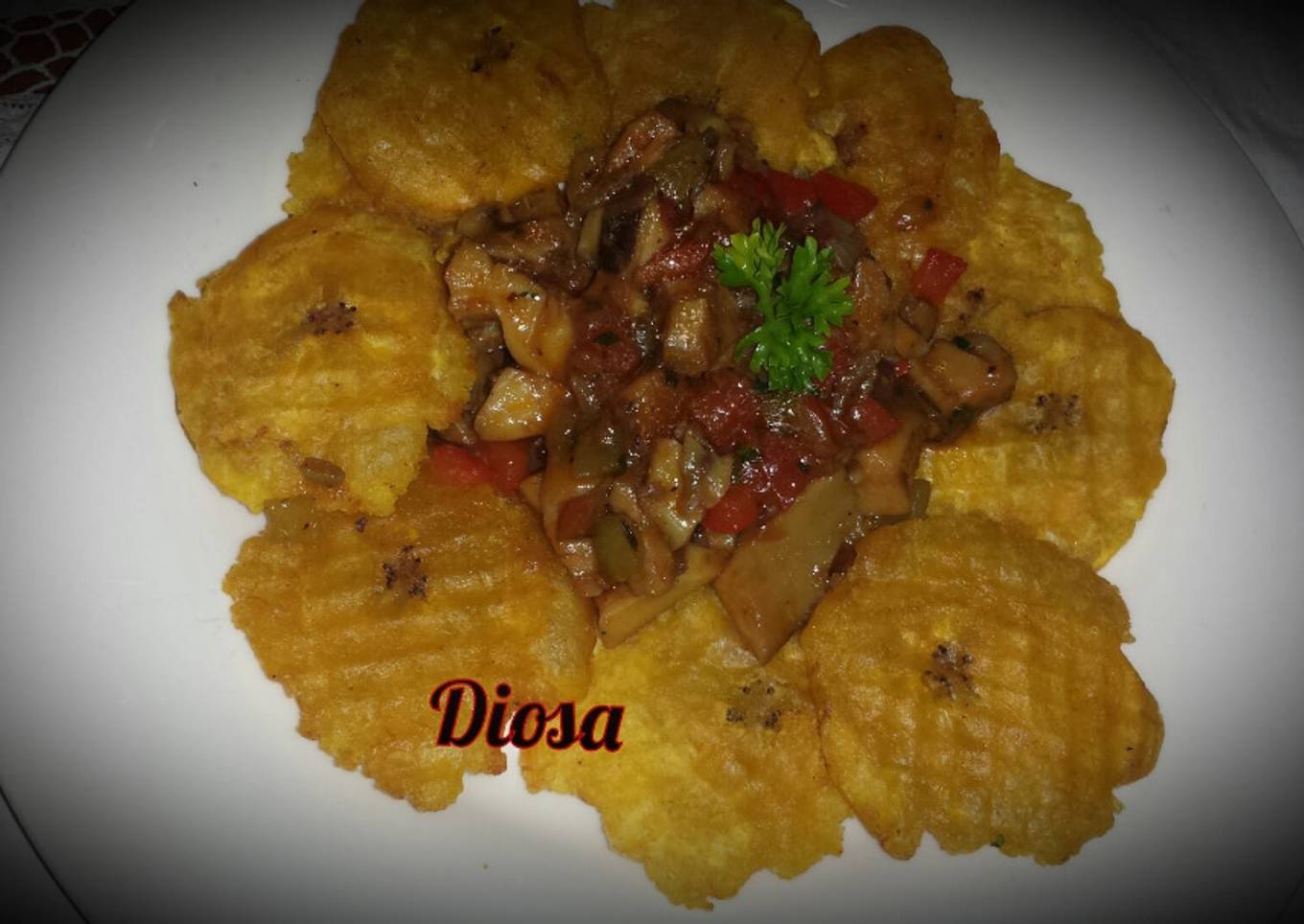 Lambí a la criolla