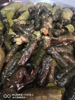 صورة لوصفة ورق العنب والكوسا 😋😋