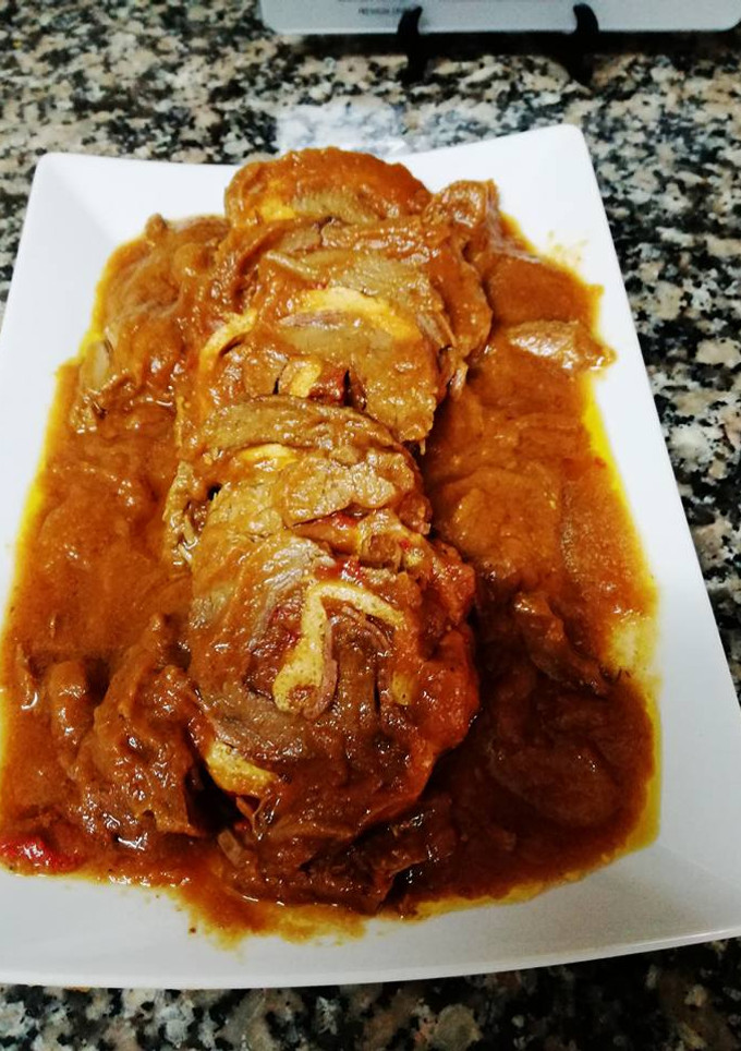 Una foto de Rollo de carne de ternera suave