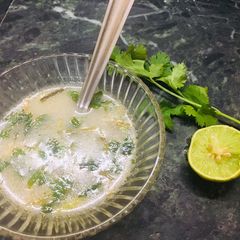 A picture of Lemon Coriander Soup.