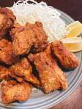 El karaage～pollo frito estilo japonés～