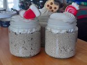 Una foto de postres light