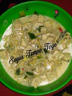 Foto resep Sayur Tempe Toge