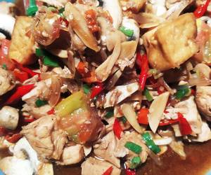 Ini Caranya Tumis ayam tahu saos tiram Mantul Banget Ini Caranya Tumis ayam tahu saos tiram Mantul Banget