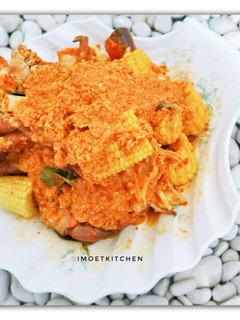 Foto resep Kepiting + cumi saus padang