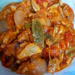 Sweet sour chicken A picture of Sweet sour chicken.