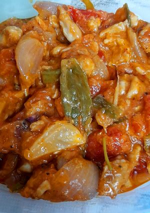 A picture of Sweet sour chicken.