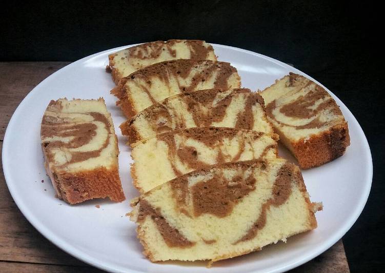 Resep Marble Cake Pak Sahak, Sempurna