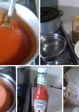 Una foto de Para rendir la salsa kétchup