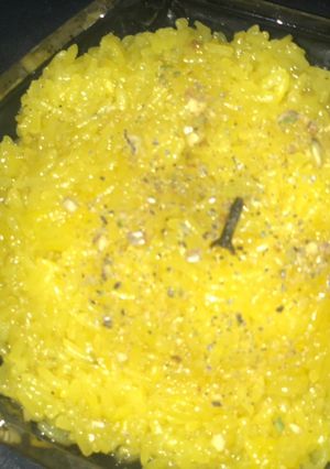 A picture of Sweet Rice pulao.