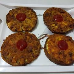 A picture of Baingan kachri / bhaja.