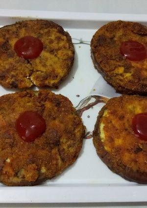 A picture of Baingan kachri / bhaja.