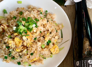奶油味噌炒飯 的食譜成品照片