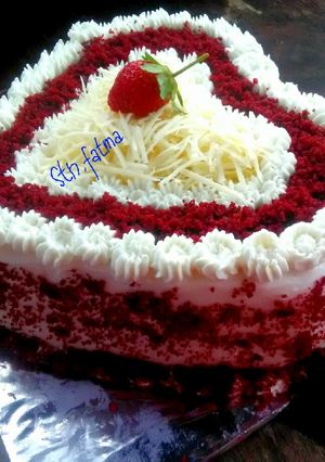 Foto resep Red velvet kukus 5 telur