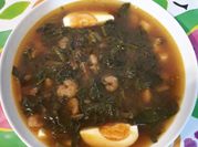 Una foto de miso soup