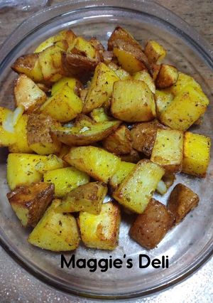 A picture of Quick Baked Potatoes.