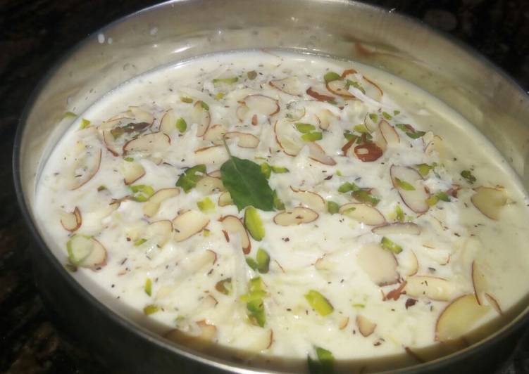How to Prepare Ultimate Pista Badam Kheer Cooking Basics for Newbies
