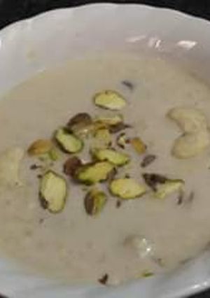 साबूदाना खीर (Sabudana kheer recipe in hindi) रेसिपी मुख्य फोटो