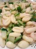 Cavatelli zucchine e gamberetti con cookeo
