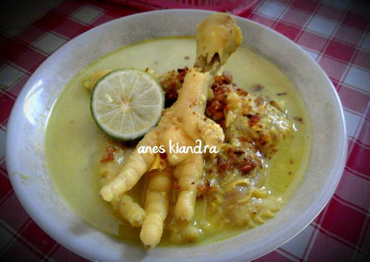 Cara Gampang Membuat Soto ceker ayam yang Enak Banget
